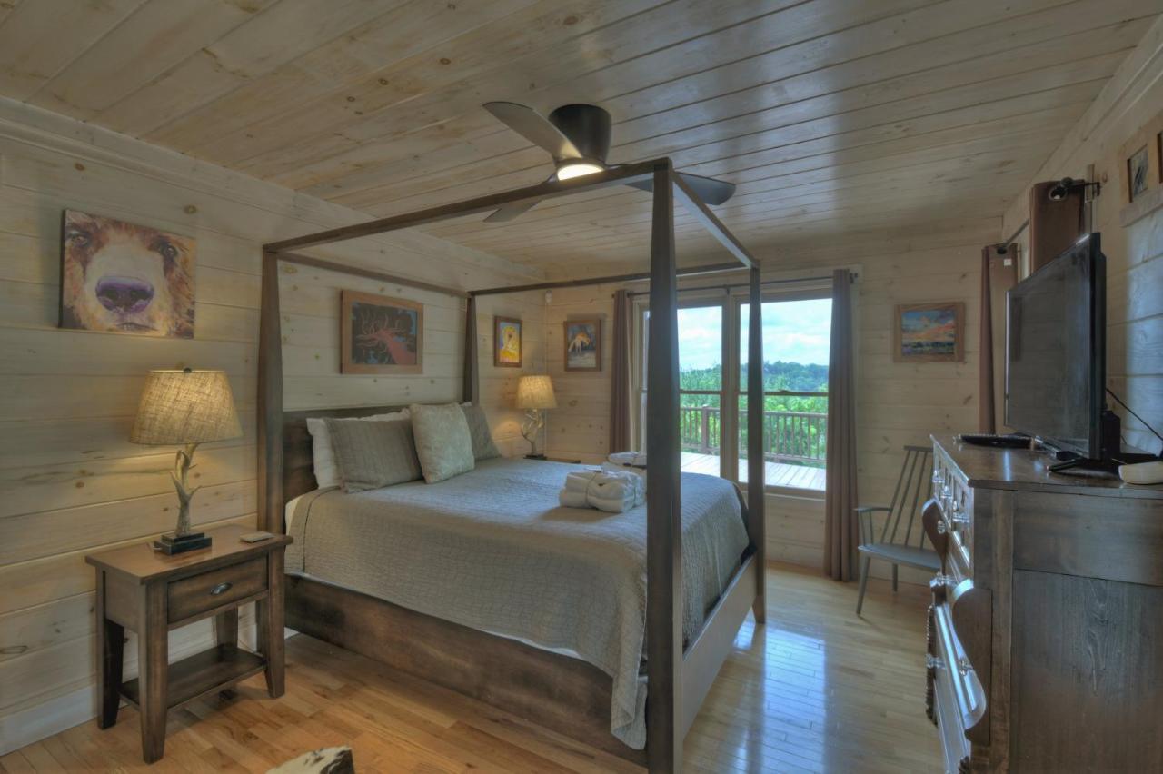 Champagne Chalet - Cuddleup Morganton Exterior foto